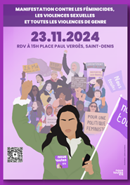 25 novembre :  journée internationale de lutte contre les violences faites aux femmes