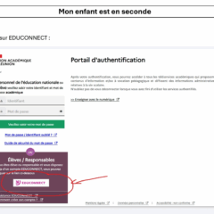 EDUCONNECT Parents de seconde