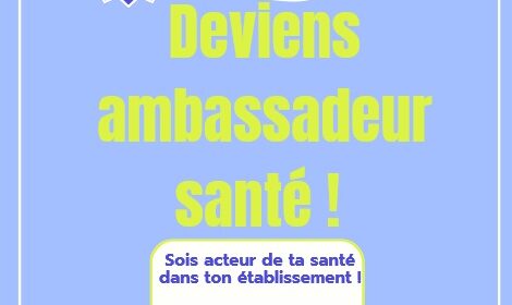 Deviens ambassadeur santé !