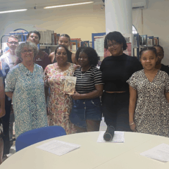 Rencontre entre l’auteure Reine-Lyse Tecchio et les élèves de CG1