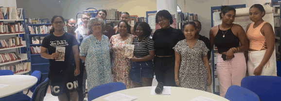 Rencontre entre l’auteure Reine-Lyse Tecchio et les élèves de CG1