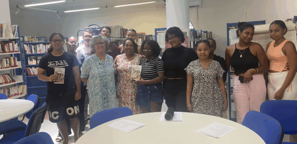 Rencontre entre l’auteure Reine-Lyse Tecchio et les élèves de CG1