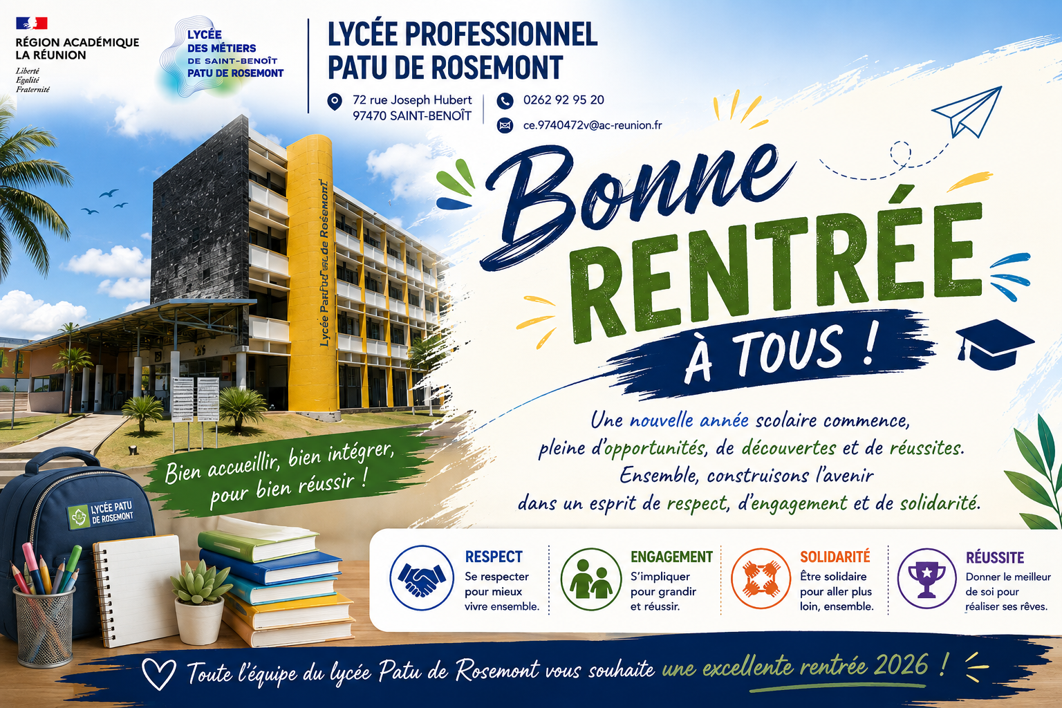 BONNE RENTREE 2026…