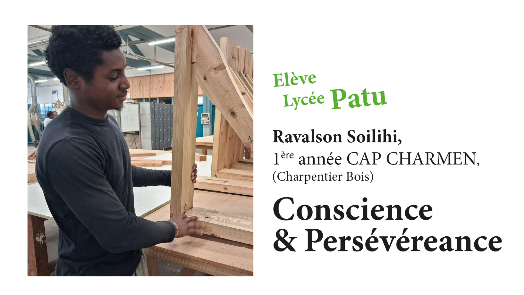 Elève PATU: Ravalson Soilihi