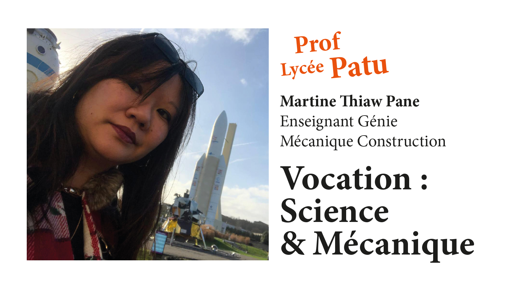 Prof Lycée PATU: Martine THIAW PANE