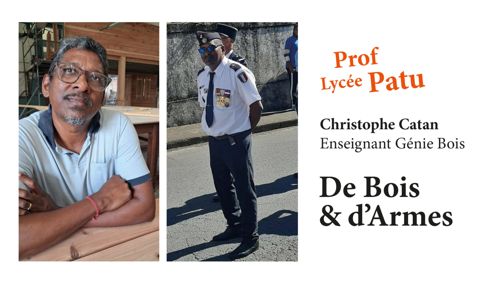 Prof PATU: Christophe CATAN