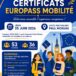Cérémonie officielle de remise des Europass le 25 juin 2026 au lycée.