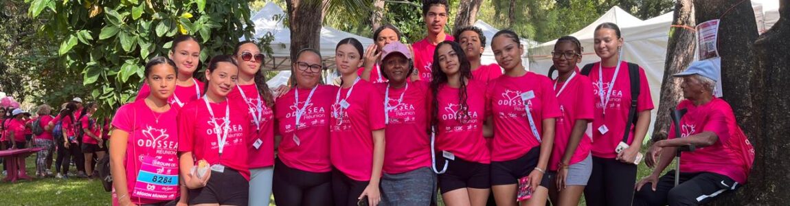 Les lycéens à RUN Odysséa 2025