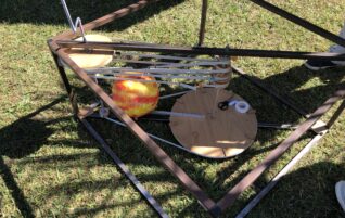 L&rsquo;atelier des particules sur le campus de l&rsquo;université du Tampon pour la Fête la Science