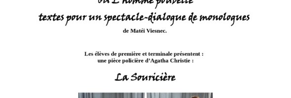 Spectacle de Danse : une Création des élèves de l’option du lycée vendredi 10 juin 2022 à 15h et à 19h.