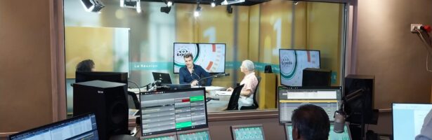 Visite des studios de Réunion La 1ère