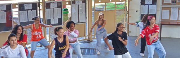 Danse urbaine : les élèves font le spectacle