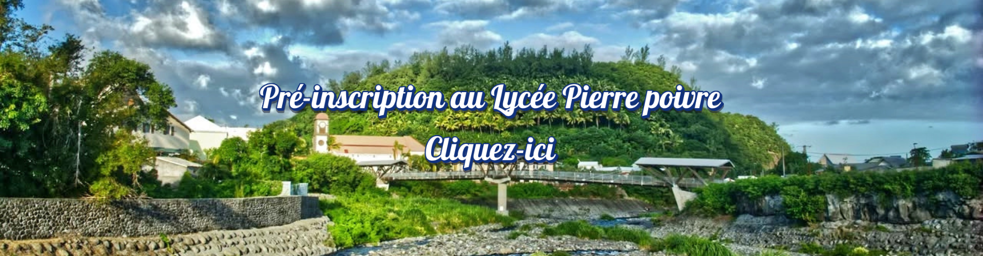 Pré-inscription lycée