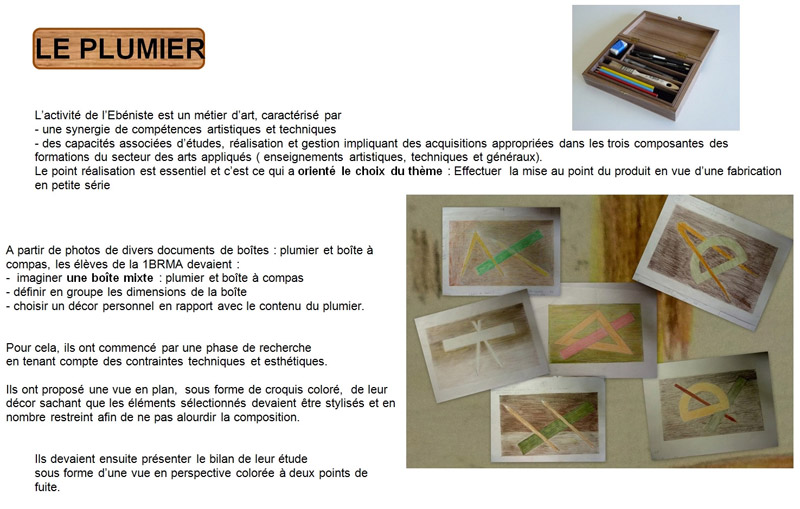 LE PLUMIER 1