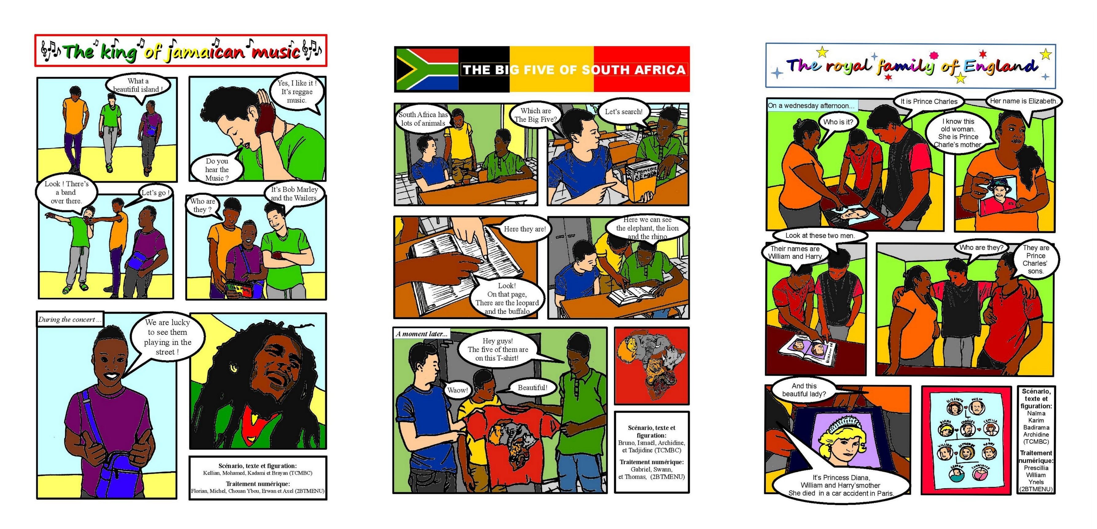 Discover our comic strips in English