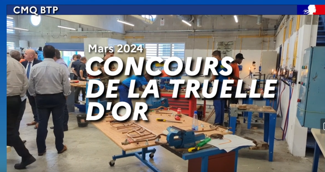 Retour sur le Concours de la Truelle d’Or de mars 2024 à la Réunion organisé en mars 2024