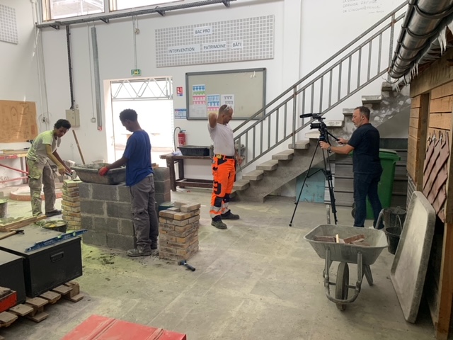 Journée de Prises de vues et de Tournage de Vidéos au sein du Lycée professionnel Roches Maigres Saint-Louis organisée par le Bureau des Entreprises !