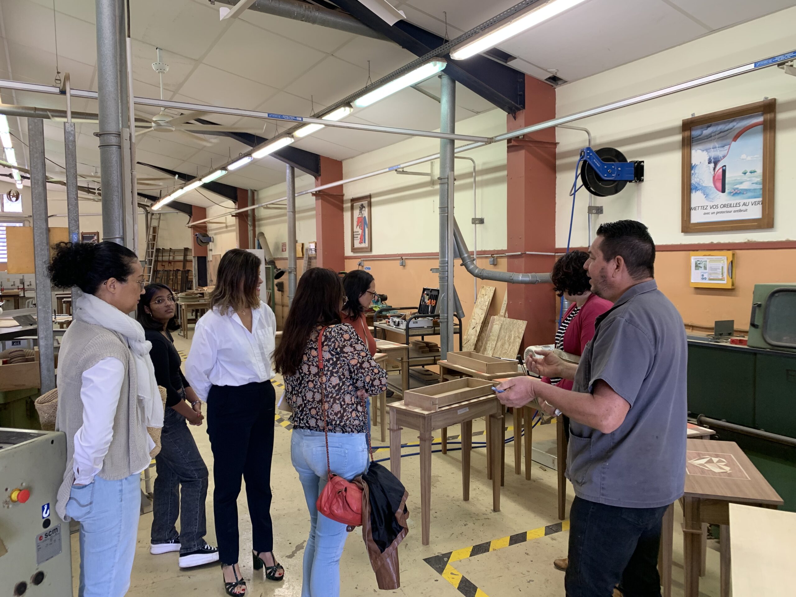 Accueil d’une Délégation de la Mairie de Saint-Louis au sein du Lycée par le Bureau des Entreprises