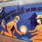 Réalisation d’une fresque pour la fête de la culture créole