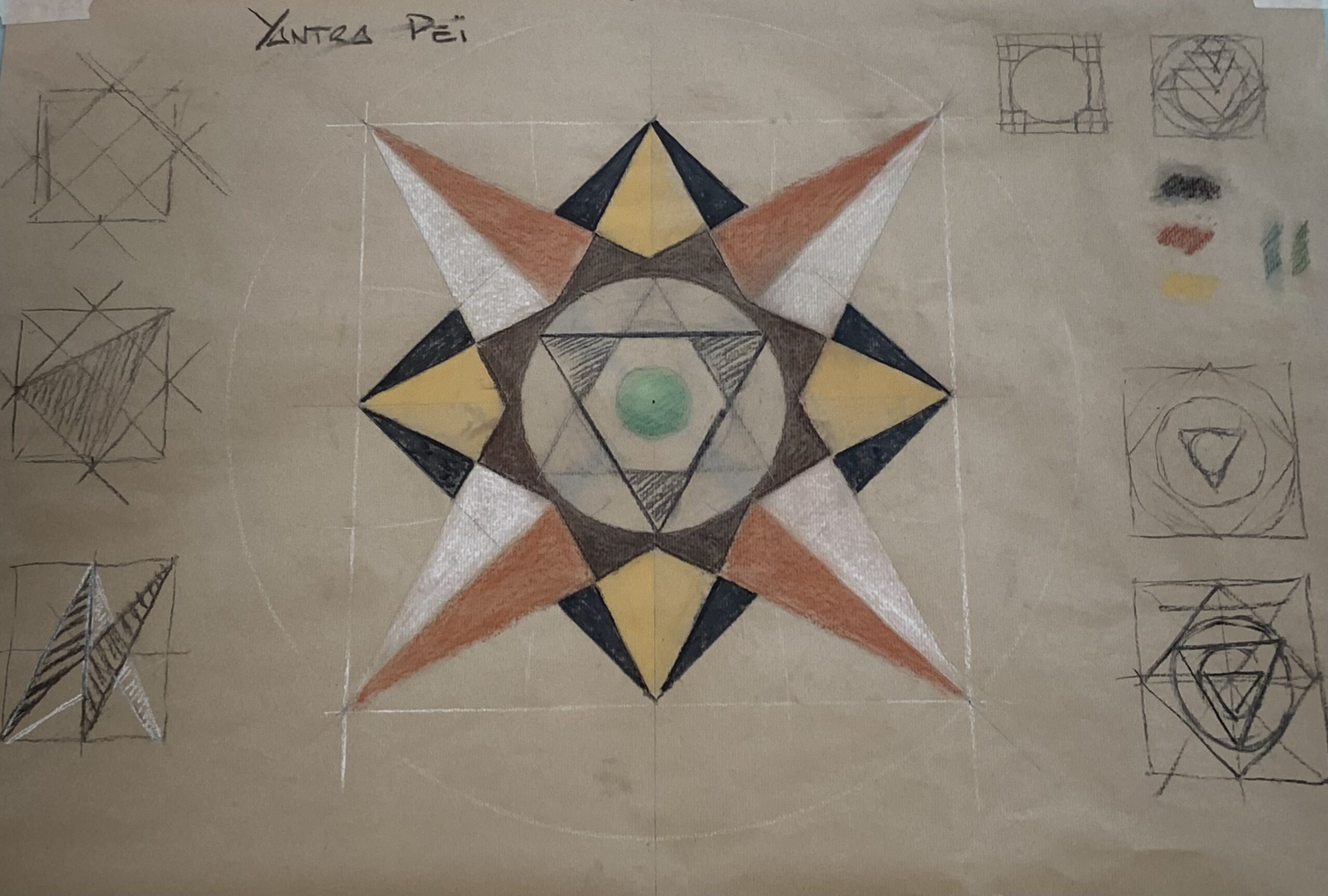 Les Yantras Peï par nos élèves de 2nde BTP