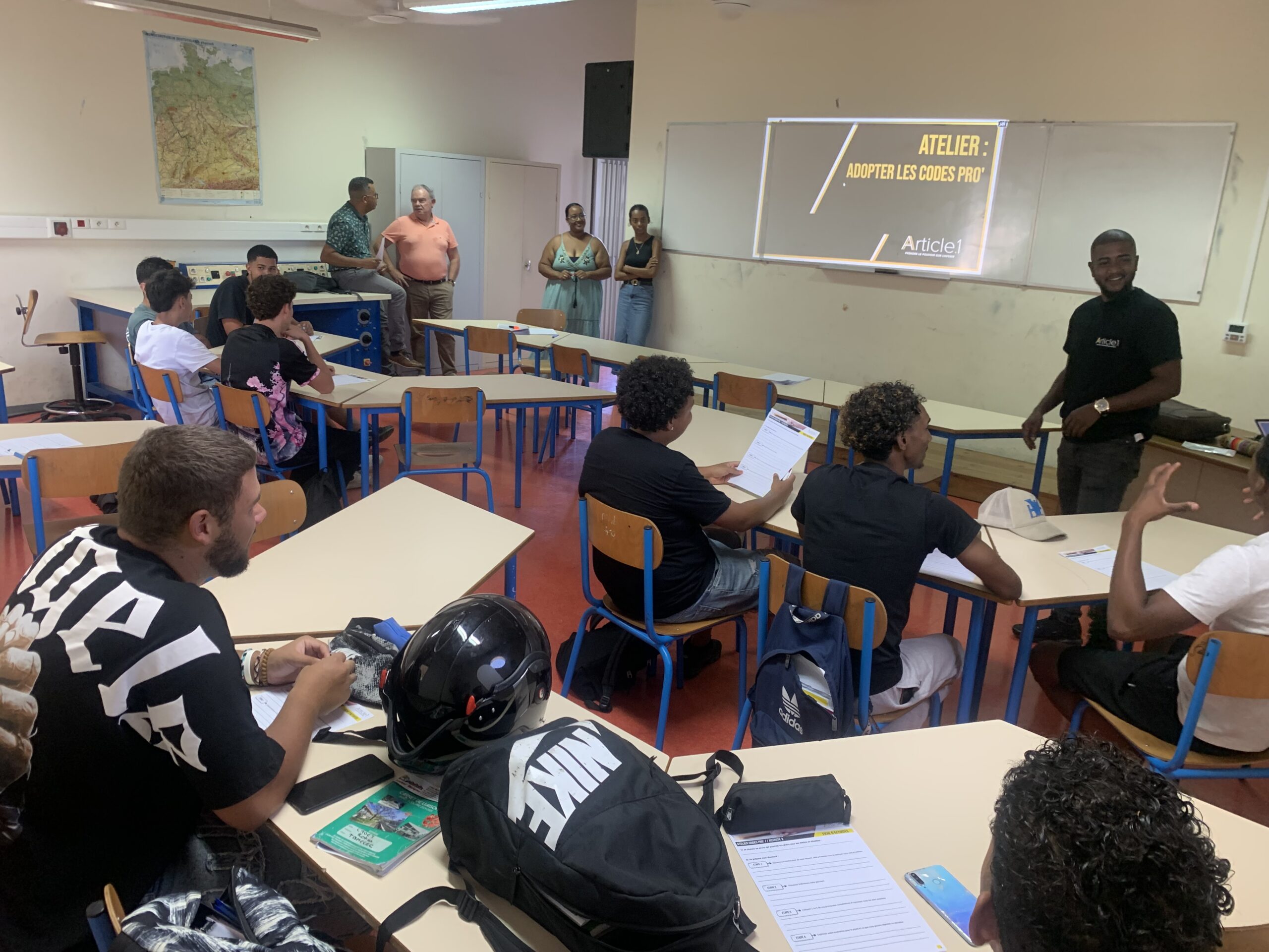 Atelier « Adopter les Codes Professionnels et Simulation d’entretien d’embauche pour les TBMELEC et TBOBM