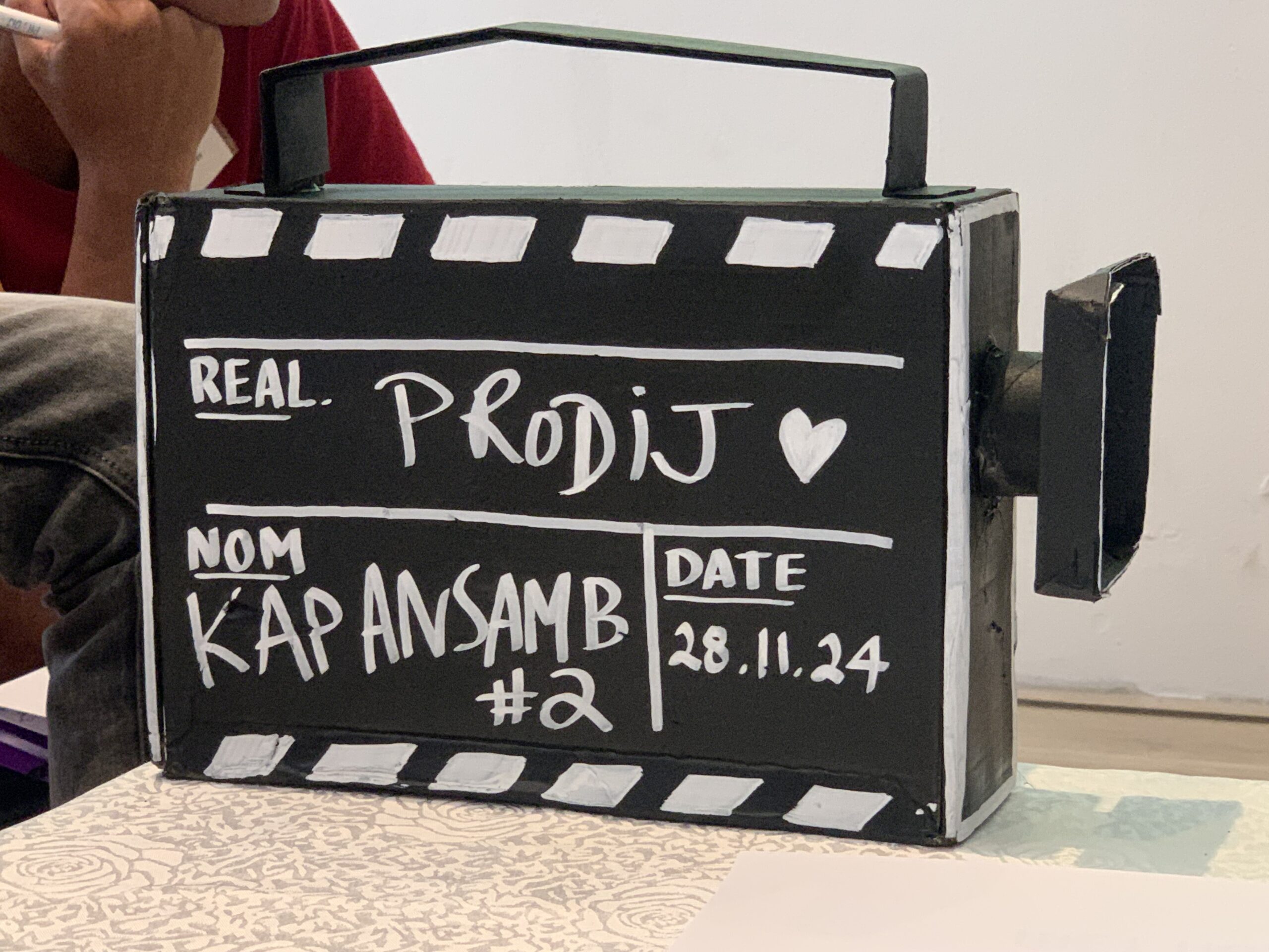 Nos élèves de TBMEE avec le Bureau des Entreprises à Kap Ansamb !