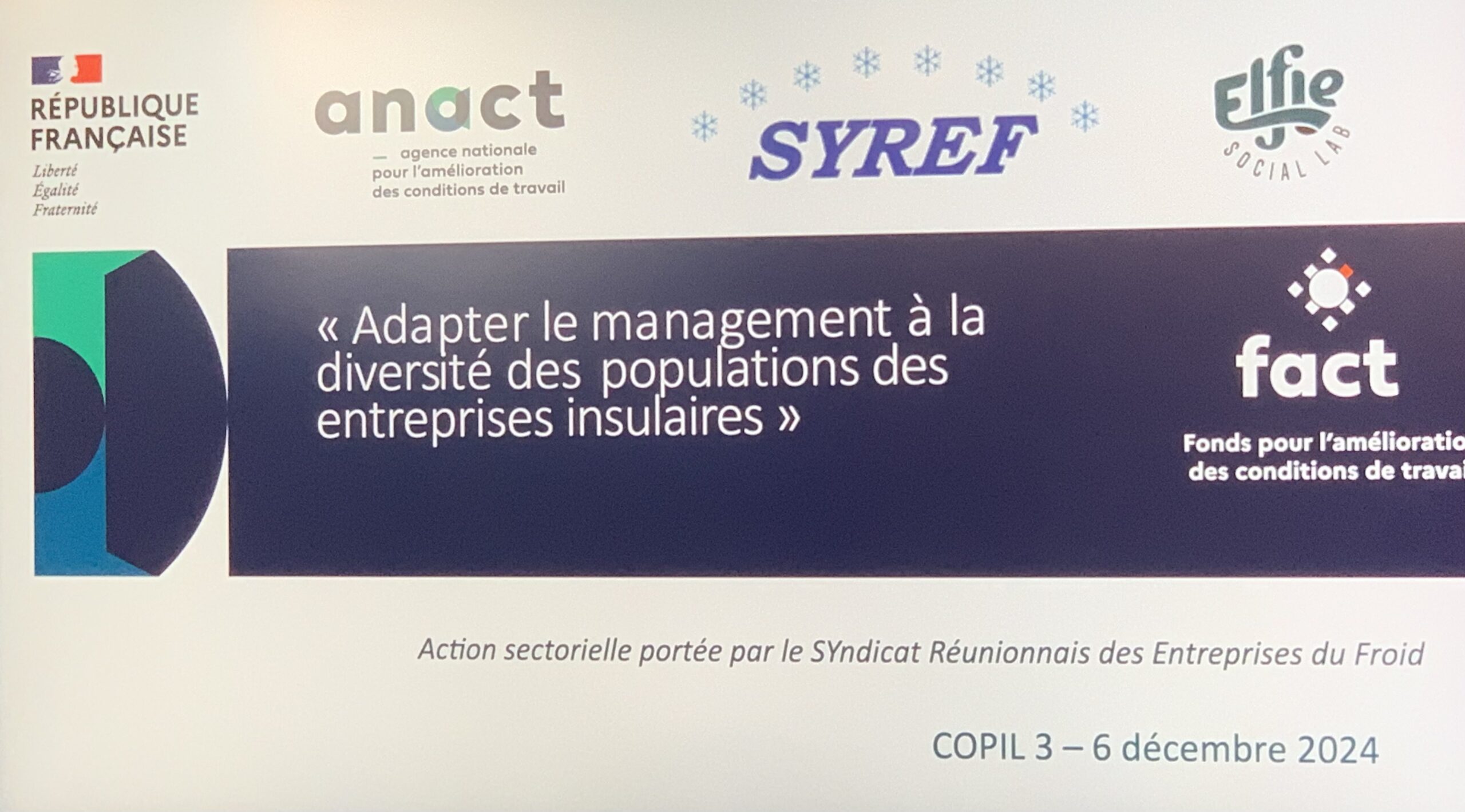 La RBDE participe activement au FACT du SYREF !