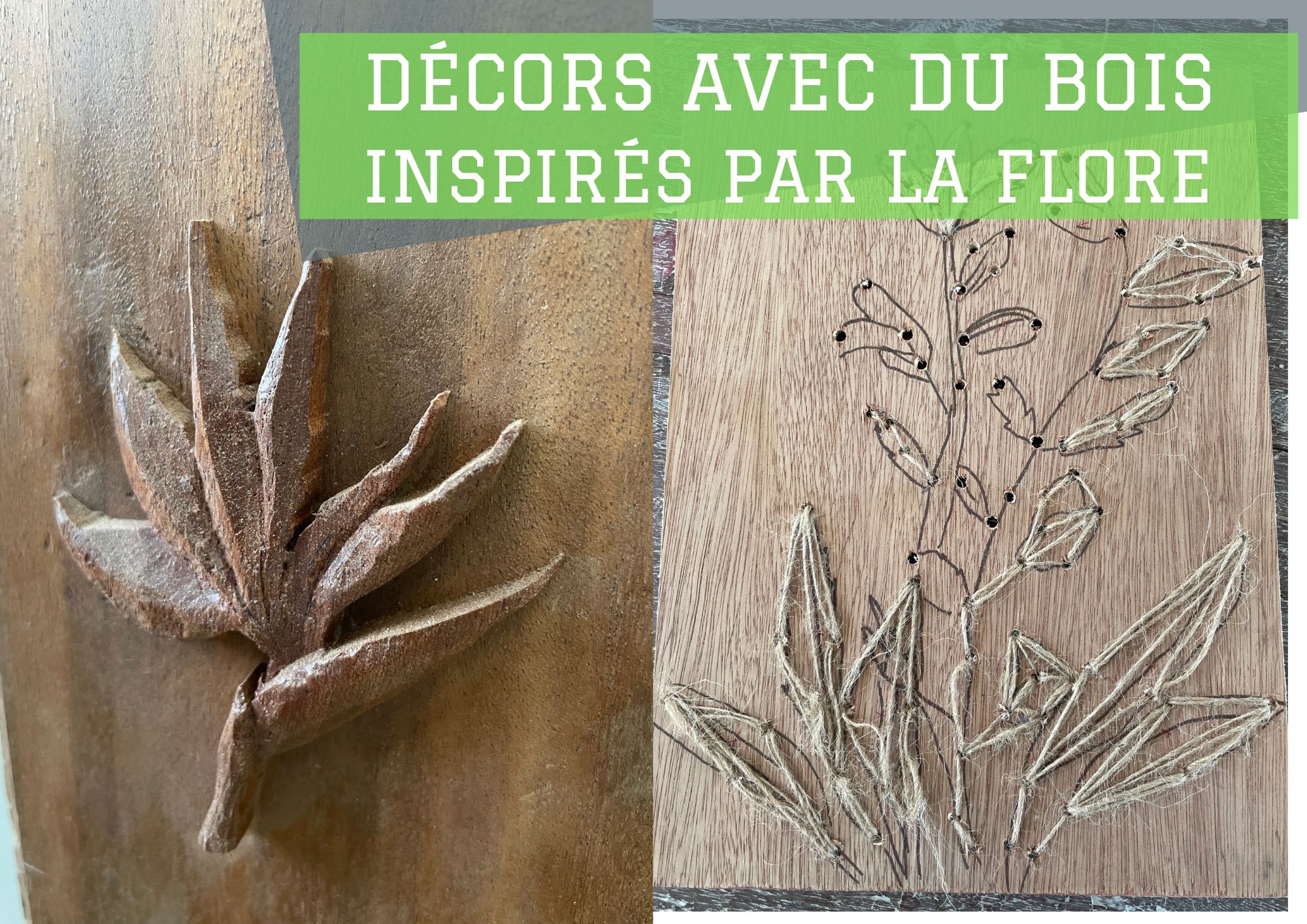 Le CAP Art du bois option sculpteur ornemaniste au LP Roches Maigres