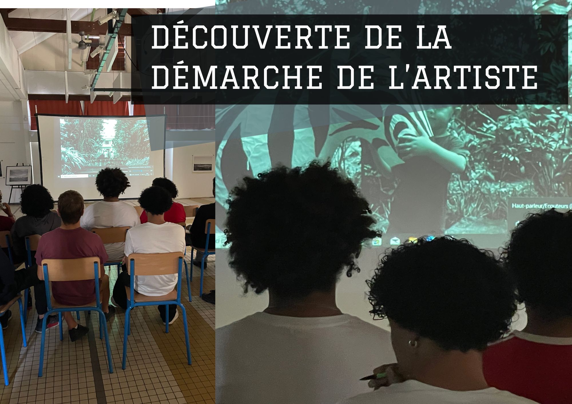 Visite de l’exposition « ZÔON » par les classes 1BMA et TCEBENE