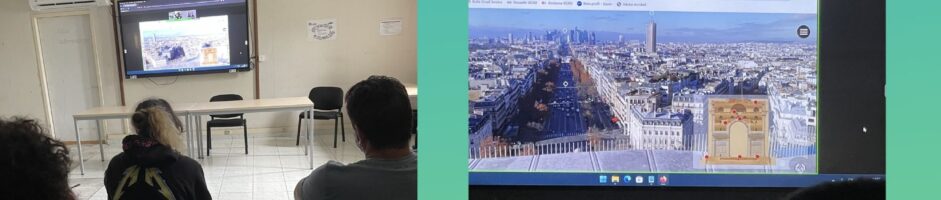 Visite guidée à distance de l&rsquo;Arc de triomphe de l&rsquo;Étoile par les classes 1CABSO et TBMA