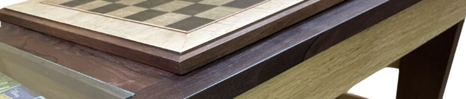 Création d&rsquo;une table à jeux en CAP Ébéniste au LP Roches Maigres