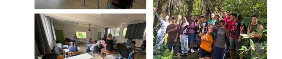 Découverte de la faune et la flore locales avec les classes 2BMEM2 et 1CABSO du LP Roches Maigres