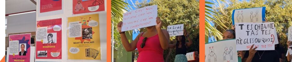 Atelier sonorité animé par Unis Cité au lycée Roches Maigres