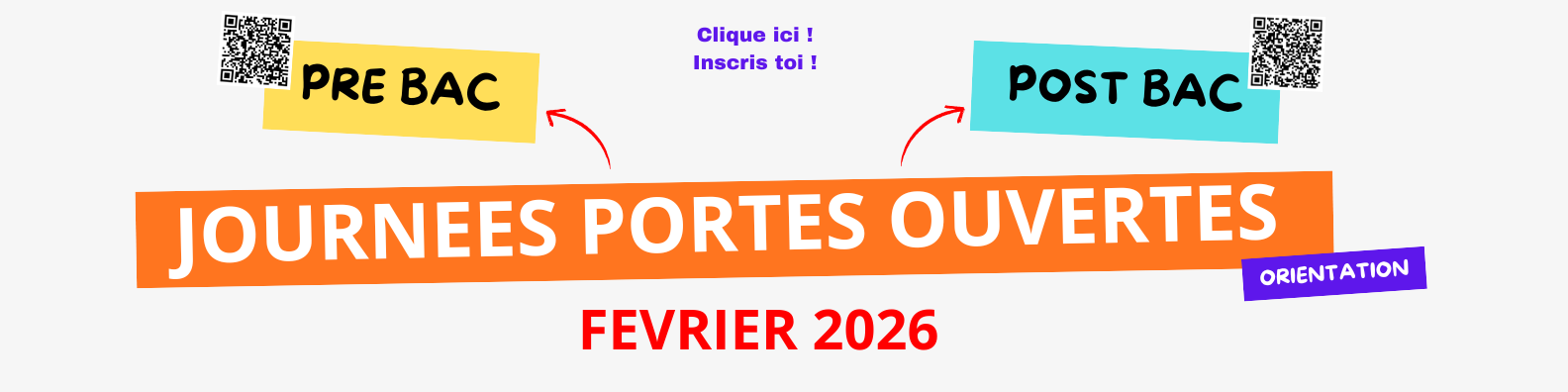 Journées Portes Ouvertes – Février 2026