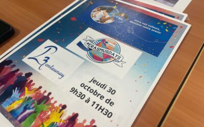 9eme édition Erasmus Day 2025 : « Vivre nos valeurs, dessiner notre avenir ».