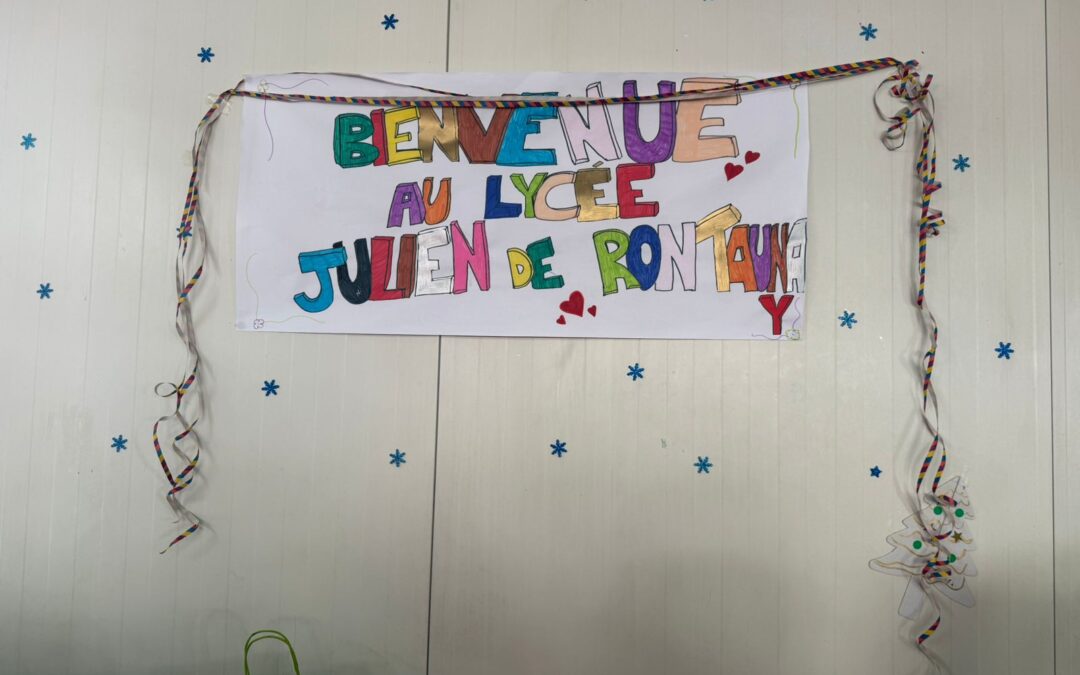 Le lycée professionnel Julien-de-Rontaunay fête Noël avec les élèves de maternelle de Champ-Fleuri