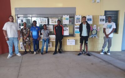 Une exposition engagée pour l’environnement par la classe CAP 2APH à La Réunion