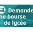 Ouverture de la campagne de Bourse Lycée du 30/05 au 05/07/2023.