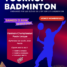 Tournoi de Badminton – samedi 3/06/23 9H