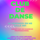 Club de danse Vendredi en M5 – inscription avant le 12/10