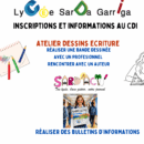 Atelier Dessins Écriture – Inscriptions/informations au CDI