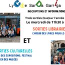 Sorties Librairie et Culturelles – CDI