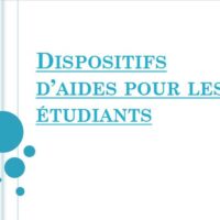 Document récapitulatif Aides Post Bac