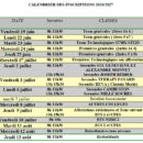 Inscriptions pour la rentrée 2026 : dates, pièces à fournir