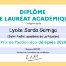 Prix académique Eco Délégués
