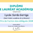 Prix académique Eco Délégués