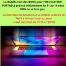 Bons Numérisak (POP) – Distribution reportée à la rentrée !