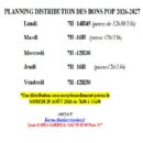 PLANNING DISTRIBUTION DES BONS 2026-2027
