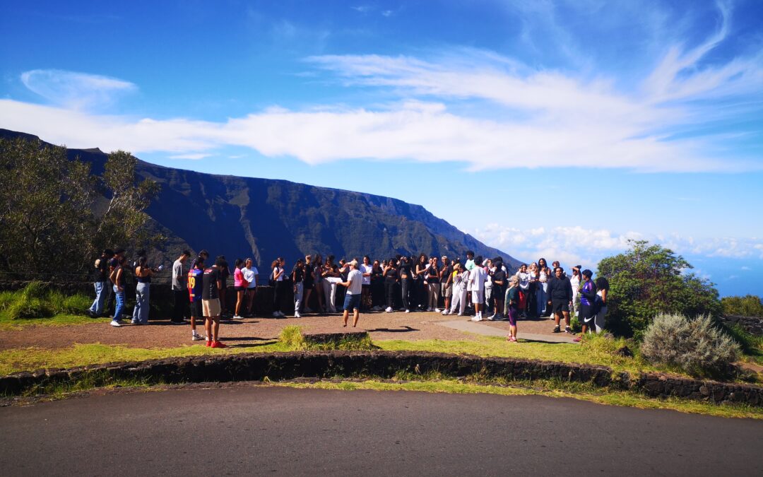 Les 1ere spécialité S.V.T. au volcan
