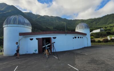 La tête dans les étoiles : Les élèves du B.I.A. à l’observatoire des Makes